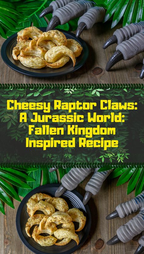 Jurassic Park Drinks, Jurassic Park Snacks, Jurassic Park Dinner And A Movie, Jurassic Park Movie Night Food, Fiveasaurus Birthday, Dinosaur Recipes, Jurassic Park Food, Soirée Aesthetic, Movie Recipes