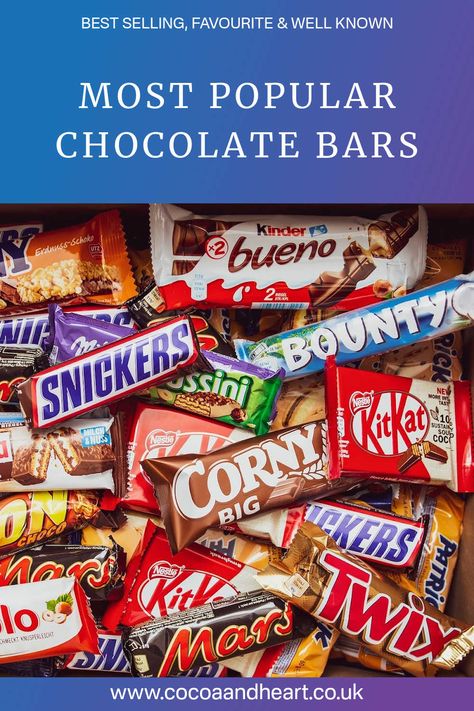 Best Chocolates To Buy, Different Types Of Chocolates, Chocolate Names Ideas, Chocolates Brand, Biscuit Snacks, Famous Chocolate Brands, Best Chocolate Brands, List Of Candy, Chocolate Bar Brands