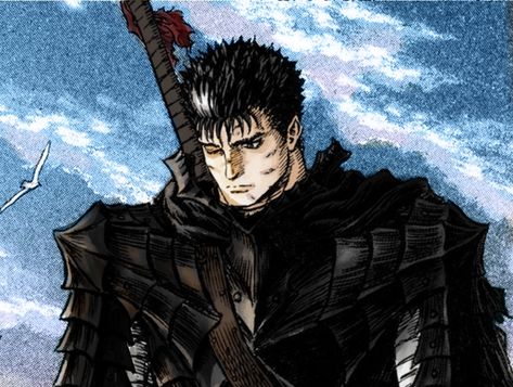 Guts Pfp, Berserk Icons, Owl Wallpaper Iphone, Guts Berserk, Berserk Guts, Madara Wallpaper, Vagabond Manga, Afro Samurai, Black Clover Manga