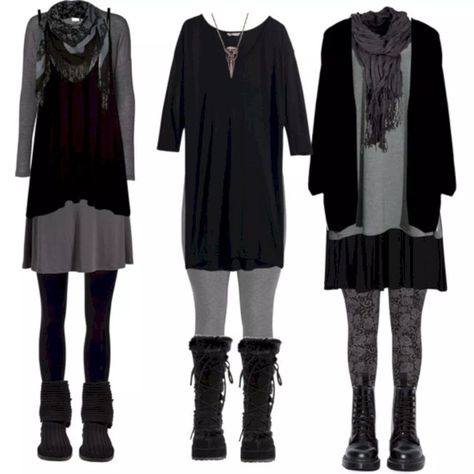 Strega outfits polyvore Different Types Of Clothes, Types Of Clothes, Strega Fashion, Purple Long Dress, Dark Mori, Moda Emo, Mori Fashion, Plus Size Mini Dresses, Witch Fashion