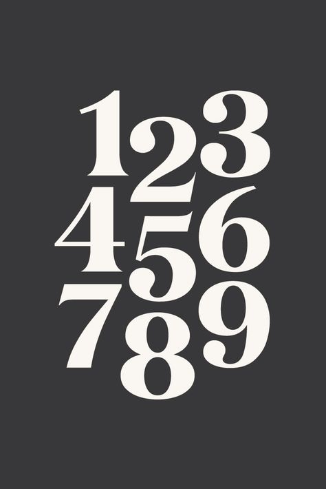 The Karlie Serif has a beautiful set of numbers. Serif Fonts Numbers, Letters And Numbers Fonts, Fonts Handwriting Numbers, Number Lettering Fonts, Cute Fonts Numbers, Fonts With Numbers, Aesthetic Numbers Fonts, Numerical Typography, Font For Numbers