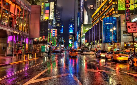 New York City HD Wallpaper Hdr Wallpaper, Kota New York, City Lights Wallpaper, City Skyline Night, Nyc Wallpaper, New York City Night, 2k Wallpaper, City Lights At Night, New York Wallpaper