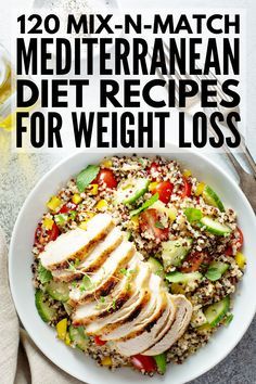 Diet Lunch Ideas, Mediterranean Diet Recipes Dinners, Best Pasta Dishes, Mediterranean Diet Meal Plan, Easy Mediterranean Diet Recipes, Mediterranean Diet Plan, Diner Recept, Low Carb Diets, Ketogenic Diet Meal Plan