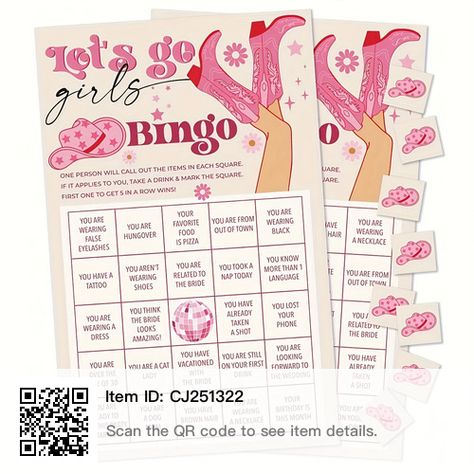 Party Games For Adults, Engagement Party Games, Games For Adults, Adult Party Games, 1 Tattoo, Bridal Shower Game, Bingo Games, Hen Do, Adult Games