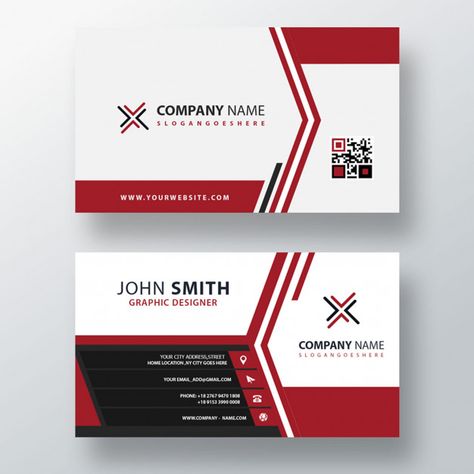 Elegant business card template Free Psd | Free Psd #Freepik #freepsd #business-card #business #abstract #card Visiting Cards Design Business, Visiting Cards Design, Business Card With Qr Code, Business Card With Qr, Card Template Free, Make Business Cards, Business Card Template Psd, Blank Business Cards, Professional Business Card Design