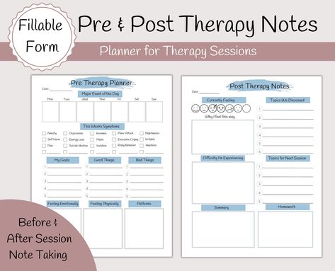 Post Therapy Notes, Therapy Tracker, Therapy Session Notes, Journal For Therapy, Therapy Goals, Therapy Notes, How To Journal, Notes Journal, How To Shade