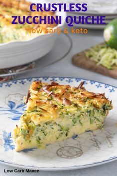 Crustless Zucchini Quiche, Zucchini Quiche Recipes, Keto Meal Planning, Zucchini Recipes Baked, Zucchini Quiche, Zucchini Recipes Dessert, Grated Zucchini, Pasta Vegetariana, Quiche Recipes Easy