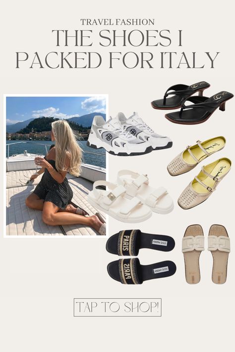 Showing you guys my luggage and everything I packed for our Italy vacation! 👉🏼 Where are my overpackers at?! 🙋🏼‍♀️🫣 All packed up and ready to go to Italy!!! I've tagged all of the shoes to wear in Italy! Tap to shop! Italy Shoes Women, Shoes To Wear In Italy, Shoes For Italy, Kathleen Post, Italy Shoes, Italy Trip, Best Purses, Travel Purse, Island Getaway