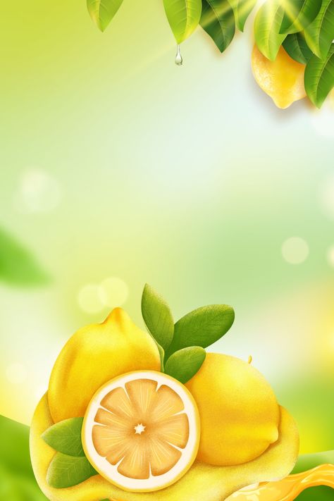 Refreshing Summer Drink With Lemon Background Lemon Dishwashing Liquid Background, Lemon Background Aesthetic, Dishwashing Liquid Background, Lemons Background, Summer Beach Drinks, Summer Fruit Juice, Summer Iced Drinks, Liquid Soup, Lemon Images