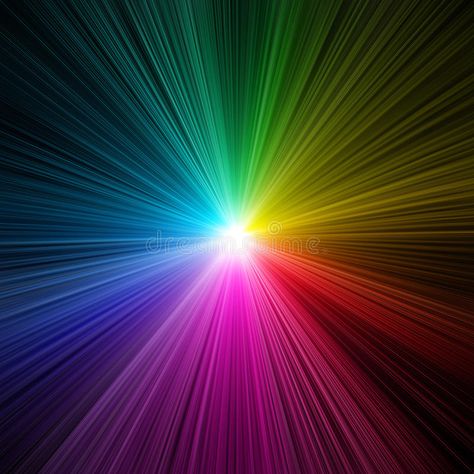 Rainbow light burst - prism. A burst of rainbow colored light on a black backgro , #SPONSORED, #burst, #prism, #Rainbow, #light, #black #ad Imam Image, Black Background Illustration, Prism Rainbow, Cityscape Wallpaper, Golden Tree, Rainbow Light, Rainbow Aesthetic, Rainbow Glass, Light Beam