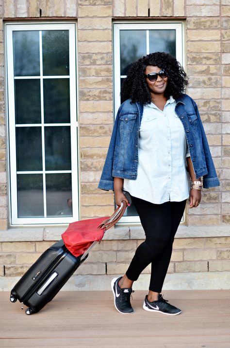 What to wear to the airport from cold to warm ( plus size) Plus Size Nyc Outfits Summer, Travel Outfits Plus Size, Plus Size Airport Outfit Summer, Plus Size Travel Outfits Airport Style, Plus Size Airport Outfit, Travel Outfit Summer Airport, Travel Outfit Plus Size, Xl Mode, Airplane Outfits