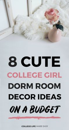 Diy Wall Decorations, College Living Rooms, College Wall Decor, Pink Dorm Rooms, Dorm Room Decor Ideas, Boho Dorm Room, Student Budget, Hostel Room, Affordable Bedroom