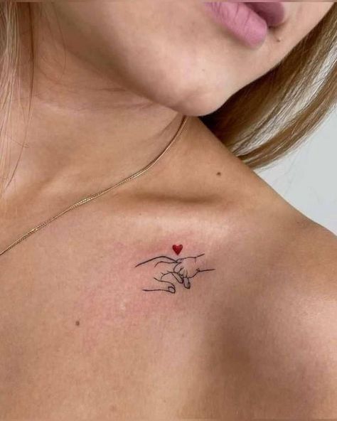 Mom Art Tattoo, New Mommy Tattoos, Tattoo Ideas Mom Of Two, Tattoos Idea For Parents, Tattoo Designs For Parents, Labor And Delivery Nurse Tattoo Ideas, Baby Tattoo Ideas For Mom, For My Daughter Tattoo, Mommy And Baby Tattoo Ideas