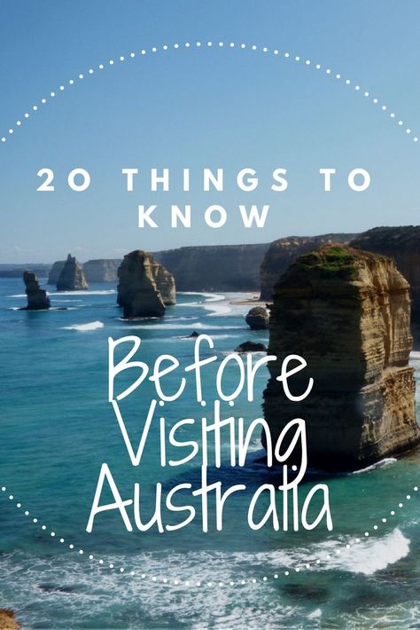 20 Things You Should Know Before Visiting Australia | Tips For Visiting Australia | Things You Should Know About Australia Australia Bucket List, Australia Vacation, Australia Travel Guide, Oceania Travel, Tasmania Australia, Visit Australia, Text Overlay, Destination Voyage, New Zealand Travel