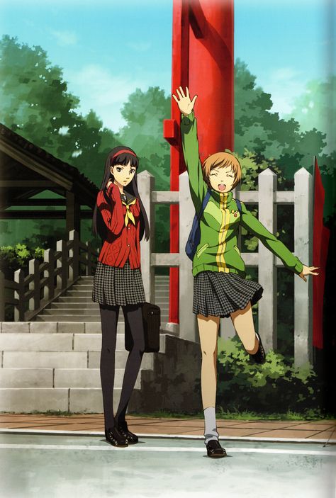 Persona 4 The Animation, Persona 4 Wallpaper, Yukiko Amagi, Chie Satonaka, Yu Narukami, Pokemon Stories, Shin Megami Tensei Persona, Deadman Wonderland, Akira Kurusu