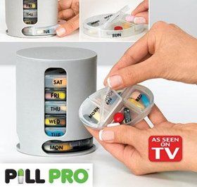 Check out Pill Pro™ from Harriet Carter Daily Pill Organizer, Medicine Kit, Pill Box Organizer, Weekly Pill Organizer, Pill Dispenser, Medicine Storage, Medicine Boxes, Pill Bottles, Pill Organizer