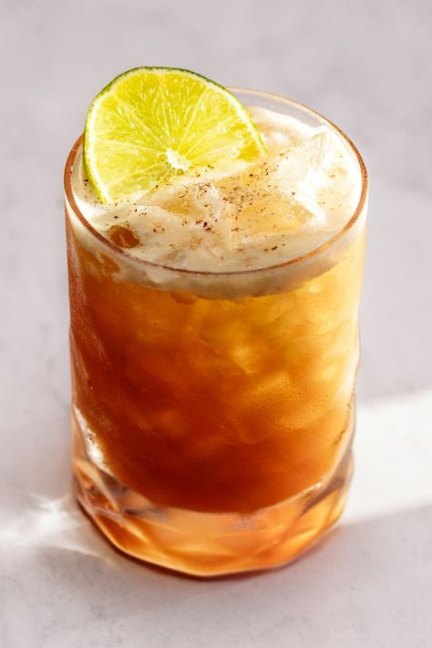 Two Rums and an Amaro Walk into a Bar … Tonic Cocktails, Soggy Dollar Bar, Aperitif Cocktails, Homemade Liquors, Cream Drinks, Negroni Cocktail, Rum Cocktail Recipes, Cherry Liqueur, Cocktails To Try