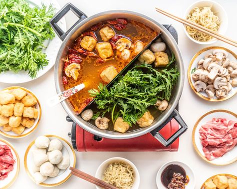 Tom Yum Hot Pot Recipe, Vicky Pham, Soup Base Recipe, Tom Yum Paste, Simmering Pot, Hot Pot Recipe, Tom Yum, Clam Recipes, Foodie Crush