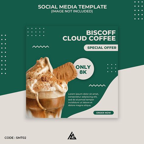 Social Media Template #02 on Behance Starbucks Social Media Design, Starbucks Social Media, Pencil Drawings For Beginners, Coffee Brand, Social Post, Feed Ig, Branding Graphic Design, Insta Feed, Graphic Design Photography