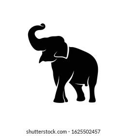 Elephant Stencil, Animal Stencil Art, Elephant Black And White, Elephant Vector, Cute Small Drawings, Black Elephant, Elephant Silhouette, Silhouette Logo, Design Black And White