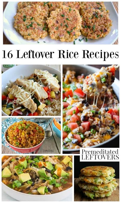 Reuse Rice Recipe, Fried Rice Leftovers, Ways To Use Leftover Rice, Leftover Fried Rice What To Do With, Precooked Rice Recipes, How To Use Leftover Rice, Unique Rice Recipes, Recipes Using Cooked Rice, Leftover White Rice Recipes Ideas