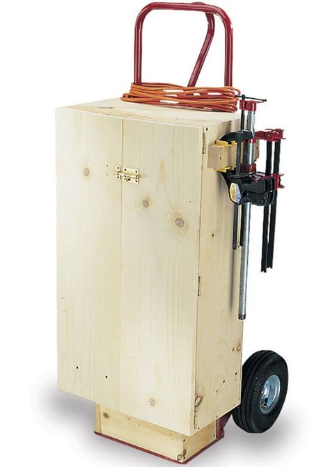 tool dolly closed Mobile Tool Box, Tool Box On Wheels, Tool Box Diy, Wood Tool Box, Rolling Tool Box, Wooden Tool Boxes, Tool Storage Diy, Tool Cart, Diy Workbench