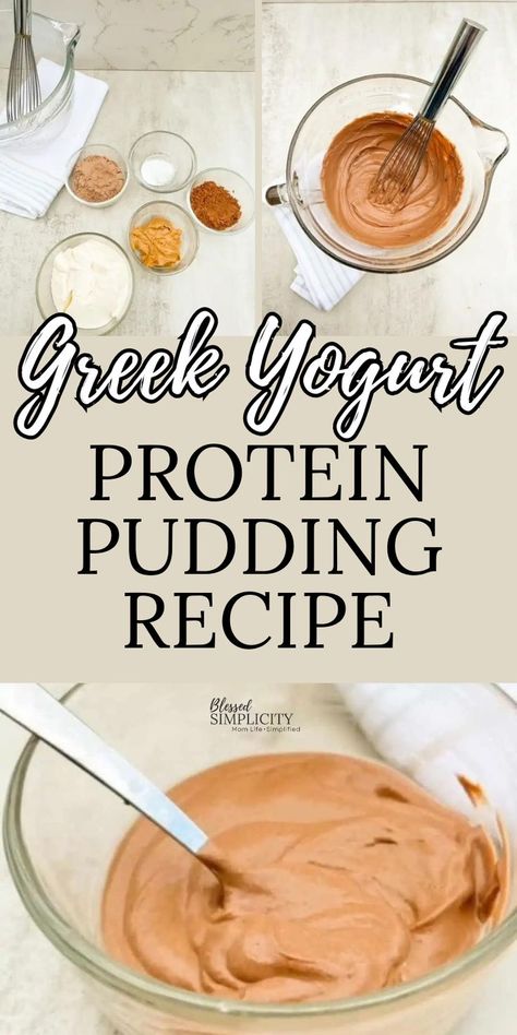 Greek Yogurt Protein Pudding Yogurt Dessert Recipes Healthy, Greek Yogurt Dessert Healthy, Protein Pudding Recipe, Yogurt Bowl Recipe, Greek Yogurt Dessert, After Workout Snack, High Protein Yogurt, Low Fodmap Recipes Dinner, Yogurt Protein