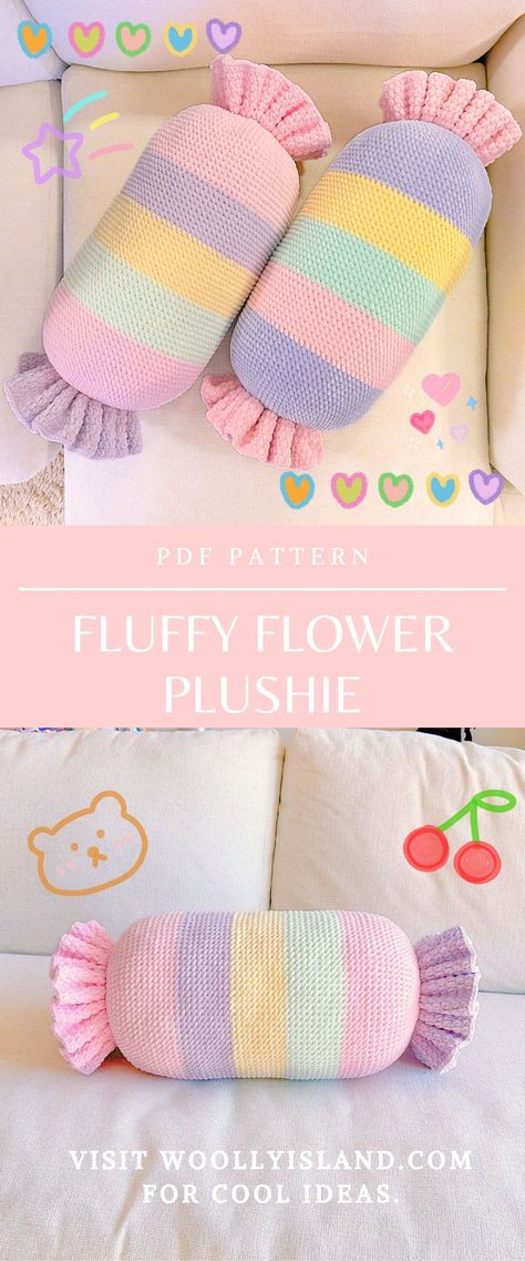 "Stylish and Comfortable: Top Crochet Cushion Ideas" https://youtu.be/47X0V7WOOFM?si=n-uDIrasVFhqc5uM Candy Crochet Pattern Free, Sunflower Granny Square Pattern, Bean Food, Pillows Crochet, Kawaii Ideas, Sunflower Granny Square, Amigurumi Plushies, Cushion Crochet, Food Pillows