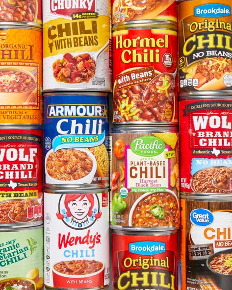 Recipes With Canned Chili, Canned Chili Recipes, Canned Chili Beans, Can Soup, Chili Nachos, Chili Without Beans, Canning Salsa, Nacho Bar, Veggie Chili