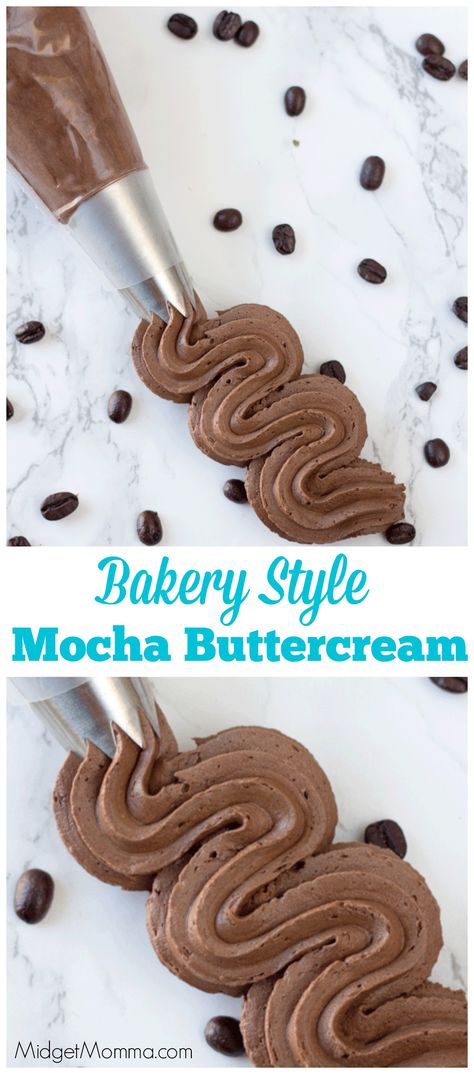 Mocha Buttercream Frosting, Mocha Buttercream, Mocha Frosting, Cake Frosting Recipe, Chocolate Mocha, Icing Frosting, Buttercream Frosting Recipe, Buttercream Recipe, Cake Fillings