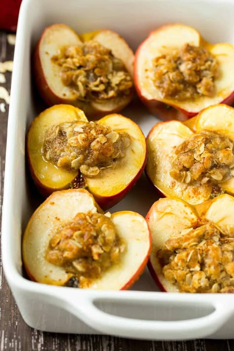 Baked Apples Recipe {Dairy-free breakfast} | Healthy Fitness Meals Dairy Free Apple Recipes, Veggie Frittata Recipes, Baked Apples Recipe, Baking Healthy, Baked Apple Recipes, Veggie Frittata, Fitness Meals, Dairy Free Breakfasts, Healthy Fitness Meals