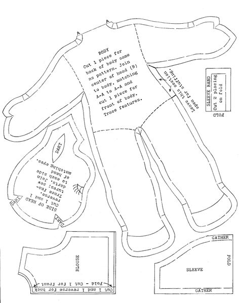 Lalaloopsy Dolls, Doll Patterns Free, Doll Clothes Patterns Free, Rag Doll Pattern, Doll Sewing, Doll Sewing Patterns, Sewing Dolls, Doll Tutorial, Sewing Toys