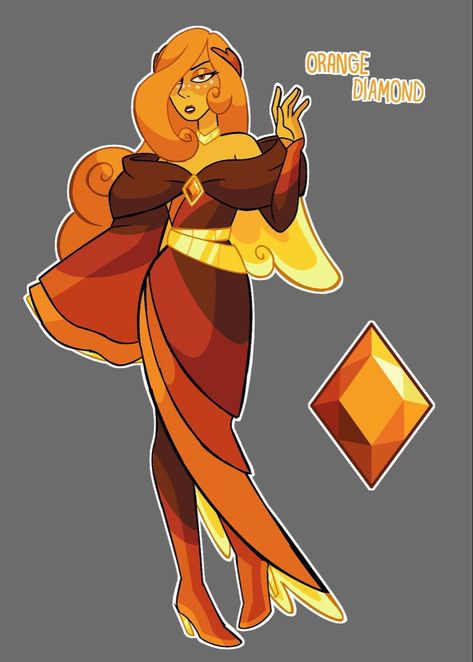 Steven Universe Oc Gems Diamond, Citrine Steven Universe, Yellow Diamond Steven Universe Fanart, Su Diamond Oc, Moonstone Gemsona, Red Diamond Steven Universe, Gem Oc Steven Universe, Orange Diamond Steven Universe, Steven Universe Fusion Oc