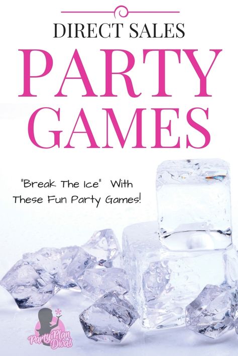 Ice Breaker Direct Sales Party Games | Party Plan Divas Direct Sales Party Games, Direct Sales Games, Pure Romance Games, Pure Romance Consultant Business, Facebook Party Games, Online Party Games, Direct Sales Party, Home Party Games, Pure Romance Party