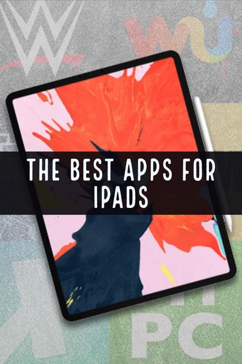 Our list of the best iPad apps can transform your iPad, iPad mini, or iPad Pro into the ultimate tablet computer for work and play. #apps #ipad #ios Ipad Pro Notes Goodnotes, Best Ipad Pro Apps, Best App For Ipad, Ipad Pro Tricks, Ipad Mini Apps, How To Use Ipad For Work, Ipad Best Apps, Ipad Pro Hacks Tips And Tricks, Good Ipad Apps