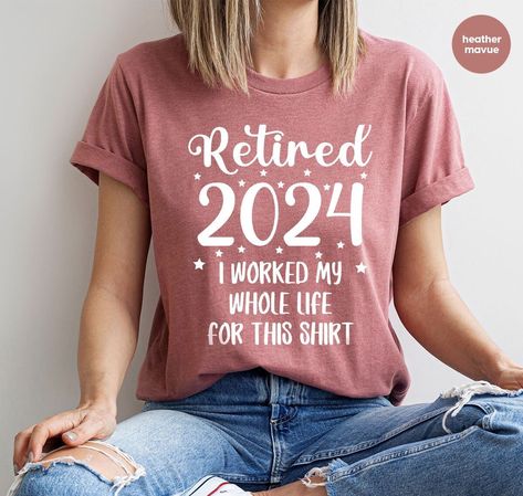 Retirement Vacation Shirts, Retirement Tee Shirts Funny, Retirement Tee Shirts, Retirement T Shirts For Women, Retired Shirts For Women, Retirement Shirts For Women Funny, Retirement Tshirts Women, Retired Tshirt Ideas, Retirement Shirt Ideas