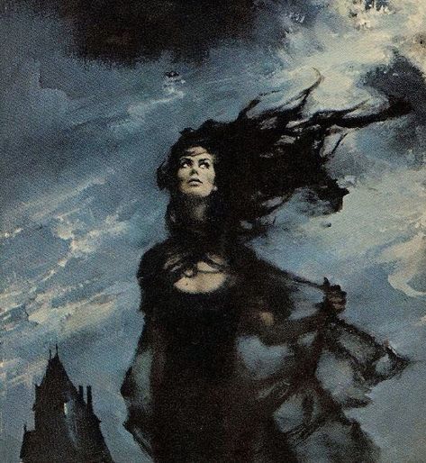 Gothic Novel, Yennefer Of Vengerberg, Rennaissance Art, Arte Obscura, Pulp Art, Arte Inspo, Foto Vintage, Vintage Horror, Creepy Art