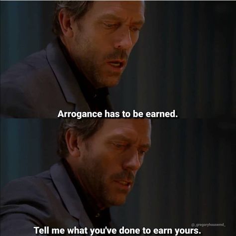 List : 27+ Best Dr. Gregory House Quotes (Photos Collection) Doctor House Quotes, Gregory House Quotes, Dr House Aesthetic, Up Movie Quotes, Dr House Quotes, Dr Gregory House, Greg House, House Md Quotes, Lucifer Quote