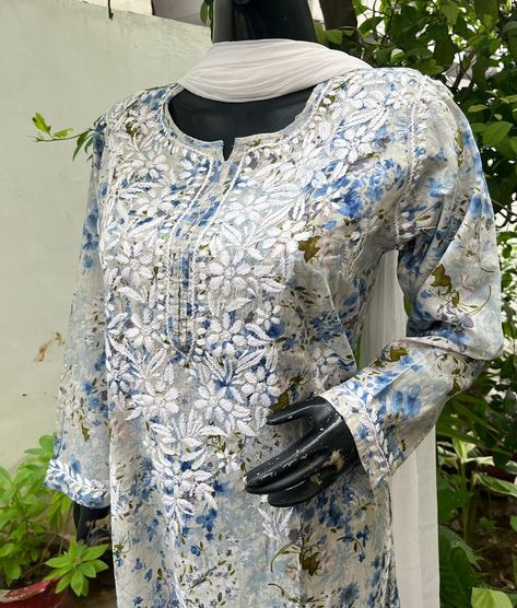 ✨*PRICE DROP 1450/-SET PRICE ✨ 🌺 *Exclusive Mul Mul Print Co-Ord sets with beautiful intricate hand embroidery* 🌟Details 🌺Fabric- Mul Mul 🌺Kurta Length-46” approx 🌺*Palazzo Size- Free size* 🌺Size- 38-40-42-44-46 🌺*Price-₹1450+Shipping* 🌺*Dupatta- ₹250+Shipping* RC #chikankaristudio77#chikankariembroidery #fashion #chikankari #lucknow #ethnicwear #kurti #onlineshopping #handembroidery #lucknowichikankari #saree #indianwear #lucknowi #chikankarisuit #chikanembroidery #embroidery #hand... Chikankari Suits, Embroidery Hand, Embroidery Details, Price Drop, Co Ord, Indian Wear, Free Size, Hand Embroidery, Saree