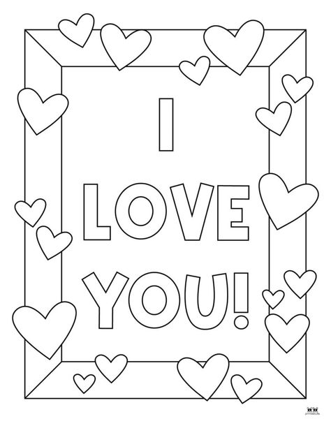 Choose from 100 different Valentine's Day coloring pages. Hours of coloring fun for your little ones. All pages are FREE. Print from home! Free Printable Valentines Tags, Valentines Writing, Cute Pictures To Draw, Images For Valentines Day, Valentines Day Coloring Page, Birthday Presents For Mom, Valentine Coloring Pages, Heart Coloring Pages, Love Coloring Pages