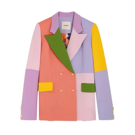 Latest Fashion Trends For Women, Mode Kimono, Colour Blocking, 2021 Fashion, Harvey Nichols, Luxury Department Store, Womens Designer Fashion, Mode Inspiration, Wool Blazer