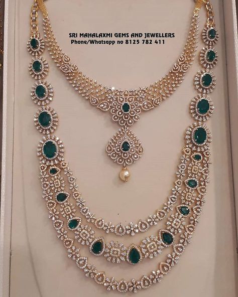 clear pic of Bridal diamonds haaram shown in video Visit us for best prices on full range. #mahalaxmi #mahalaxmijewellers #jewellery… Bridal Diamond Necklace, Choli Blouse, Indian Bridal Jewelry Sets, Jewelry Set Design, Diamond Necklace Designs, Gold Necklace Indian Bridal Jewelry, Bridal Diamond Jewellery, Indian Jewellery Design Earrings, Wedding Jewellery Collection