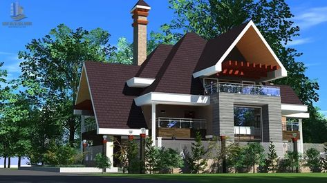 Understanding the Cost of Building a 3-Bedroom House in Rural Kenya - West Kenya Real Estate Ltd Five Bedroom House Plans, Kenya West, Five Bedroom House, One Bedroom House Plans, 5 Bedroom House Plans, One Bedroom House, Low Cost Housing, Three Bedroom House, Architect Design House