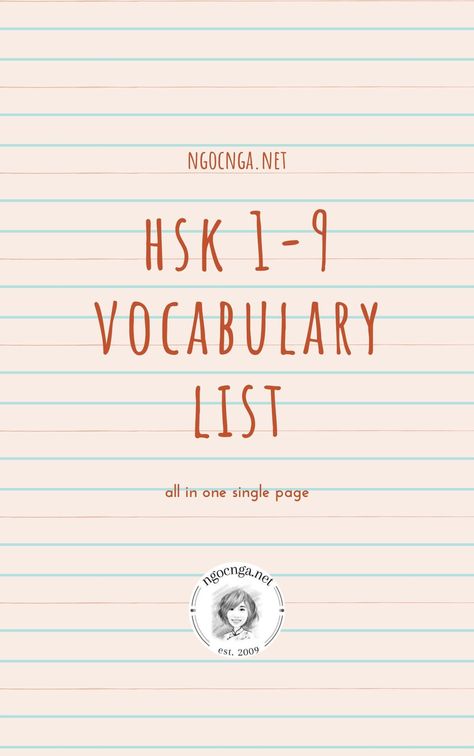 📖 When I searched for HSK 1-9 of HSK 3.0 vocabulary list, I ended up with so many links to click in order to download PDF files, or the vocabulary was listed sporadically. Don't waste your time no more, here it is, all in one single page: #chinese #learnchinese #ChineseCharacters #languagelearning #hanzi #hsk #learnchineseonline #chinesegrammar #putonghua #learnmandarin #hsk1 #hsk2 #hsk3 #hsk4 #hsk5 #hsk6 #hsk7 #hsk8 #hsk8 #hsk9 Hsk 1 Vocabulary, Chinese Hanzi, Chinese Sentences, Bahasa Mandarin, Hsk 1, Bahasa China, Mandarin Lessons, Chinese Language Words, Basic Chinese