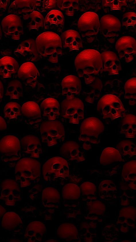 Red Skullpaper, red skulls, skull , skulls, HD phone wallpaper Skull Wallpapers, Black Skulls Wallpaper, Spooky Background, Blood Wallpaper, Castlevania Wallpaper, Scary Backgrounds, Red Aesthetic Grunge, Red And Black Wallpaper, Red Gothic