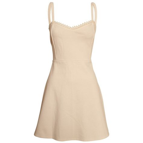 Crochet Trim Skater Dress in Cream (45 BRL) ❤ liked on Polyvore featuring dresses, vestidos, short dresses, robes, pink mini dress, skater dresses, creme dress, pink skater dresses and short pink dress Short Cream Dress, Creme Dresses, Pink Skater Dress, 일본 패션, Pink Dress Short, Pink Mini Dress, Trim Dress, Dress Cream, Looks Chic