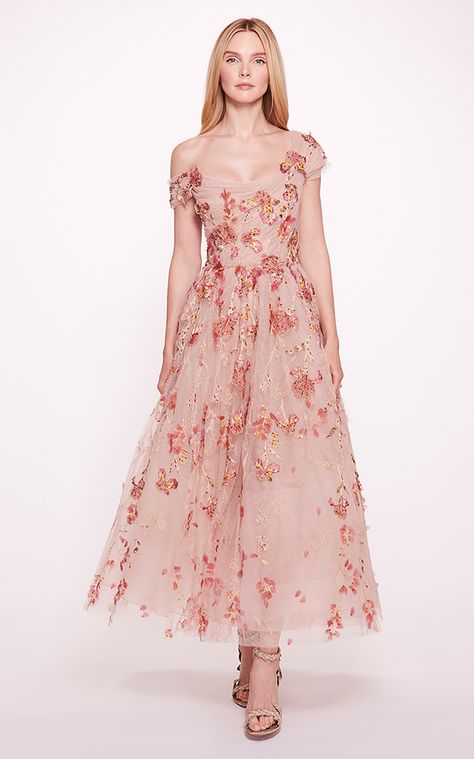 Women's Marchesa Spring Summer 2024 Collection | Moda Operandi Marchesa Fashion, Marchesa Dress, Open Back Gown, Marchesa Spring, Floral Applique Dress, Maxi Dress Cocktail, Applique Dress, Marchesa, Floral Applique