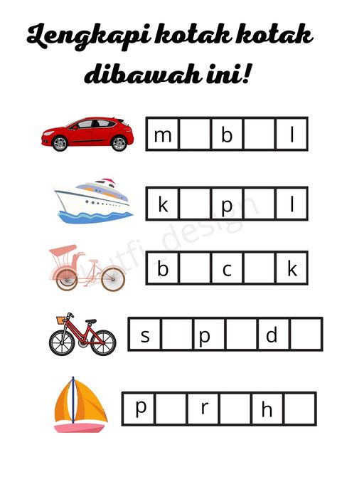 Lks Anak Paud Tema Rekreasi, Pelajaran Tk, Soal Tk, Preschool Activity Sheets, Preschool Patterns, School Kids Activities, Elementary Worksheets, School Art Activities, Pre Reading Activities