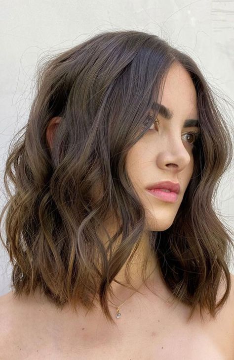 lob hairstyle, medium length haircut, medium length haircuts 2022, medium length hairstyles, medium length hairstyles 2022, hairstyles 2021 female medium length, above shoulder length hair, 2022 medium length hairstyles with bangs, mid length hairstyles 2022, layered medium length haircut, medium length brunette hair Shoulder Length Thick Hair, Thick Hair With Layers, Neck Length Hair Cuts, Medium Fade Haircut, Above Shoulder Length Hair, Lob Haircut Layered, Haircut Medium Length, Shoulder Length Bob Haircut, Layered Thick Hair