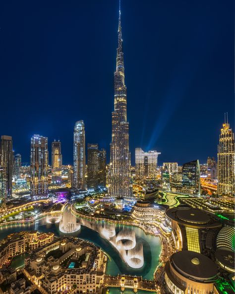 Burj Khalifa, Fountain, and Downtown view from one famous spot. Did you guess from where? Stumbled upon some old drives last night and found hundreds of unedited folders and shoots, including breathtaking photos of the Burj Khalifa, the Fountain, and the stunning Downtown view. It’s time to edit them all, one by one. Gear used @canonme R6 with 15-35mm 2.8 which is amazing combo. #dubai #dubaiskyline #dubaifountains #dubaiskylineview Background Inspiration, The Burj Khalifa, Skyline View, The Fountain, Burj Khalifa, Last Night, Dubai, Wallpapers, Quick Saves